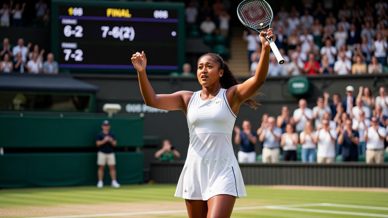 Osaka derruba Sabalenka e chega às quartas de Wimbledon pela primeira vez