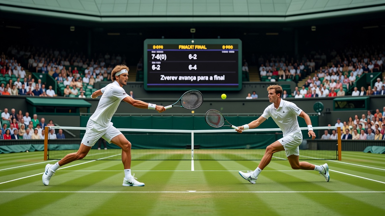 Féry encerra corrida histórica em Wimbledon após derrota para Zverev nas semifinais