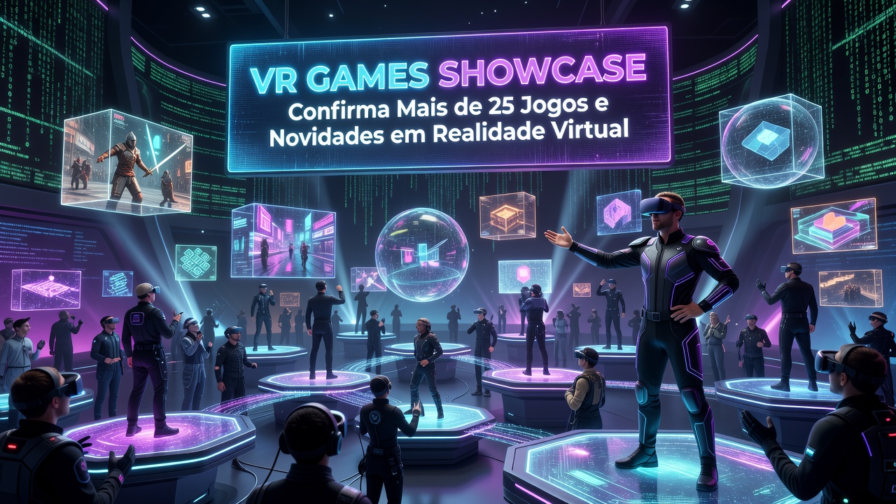 VR Games Showcase Confirma Mais de 25 Jogos e Novidades em Realidade Virtual