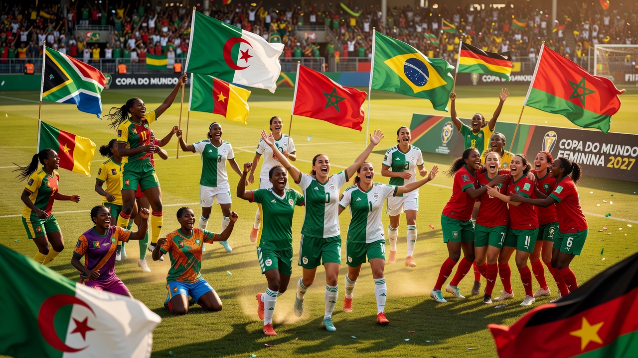 Argélia, Marrocos, Camarões e Malawi Garantem Vaga na Copa de 2027