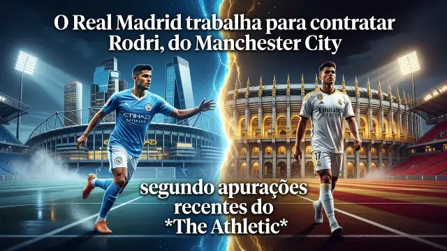 Real Madrid Avança em Sondagem por Rodri, Revela The Athletic
